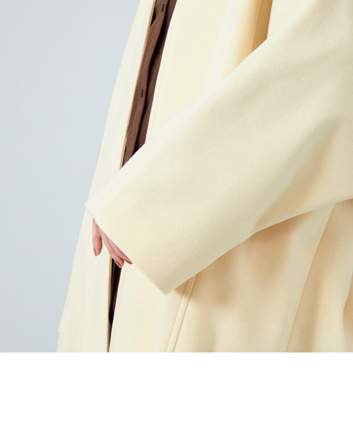 CITEN＞ノーカラー ガウンコート｜ユナイテッドアローズ