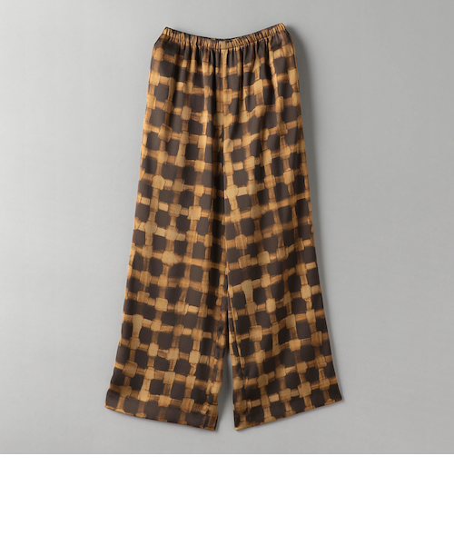 チェックプリント イージーパンツ -ウォッシャブル-｜ユナイテッド