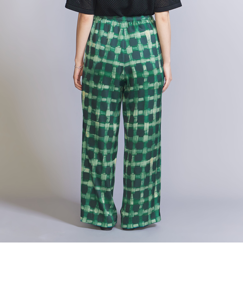 チェックプリント イージーパンツ -ウォッシャブル-｜ユナイテッド