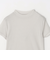 ＜CITEN＞ シアー リブ コンパクト モックネック Tシャツ