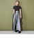 ＜CITEN＞ シアー リブ コンパクト モックネック Tシャツ