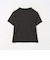＜CITEN＞ シアー リブ コンパクト モックネック Tシャツ