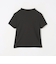 ＜CITEN＞ シアー リブ コンパクト モックネック Tシャツ