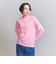 コットンナイロン天竺 シアー クルーネック Tシャツ
