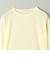 コットンナイロン天竺 シアー クルーネック Tシャツ