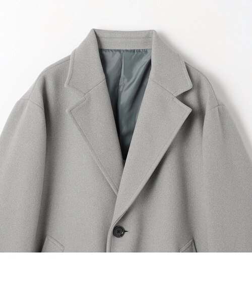 ニットメルトン ルーズ チェスターコート＜A DAY IN THE LIFE