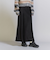 ポリエステル マーメイドフレアスカート
