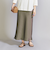 ポリエステル マーメイドフレアスカート