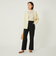 ［size SHORT/TALLあり］パウダー Beauty ビューティー パンツ -マシンウォッシャブル・ストレッチ・防シワ・帯電防止-