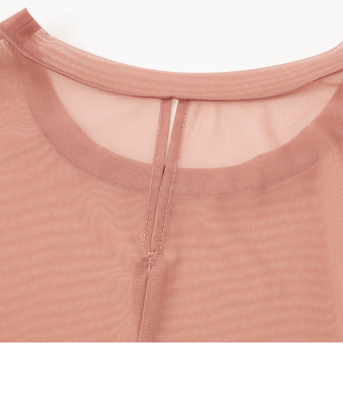 最終値下)ハイメッシュ　チュール　クルーネックプルオーバー ハイメッシュ チュール クルーネック プルオーバー｜ユナイテッド