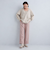 ［size SHORT/TALLあり］オルマイ ウラキモウ ワイド パンツ -マシンウォッシャブル・ストレッチ・防シワ-