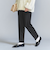 裏起毛テーパードパンツ 9分丈 -ウォッシャブル-