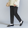 裏起毛テーパードパンツ 9分丈 -ウォッシャブル-