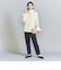 裏起毛テーパードパンツ 9分丈 -ウォッシャブル-