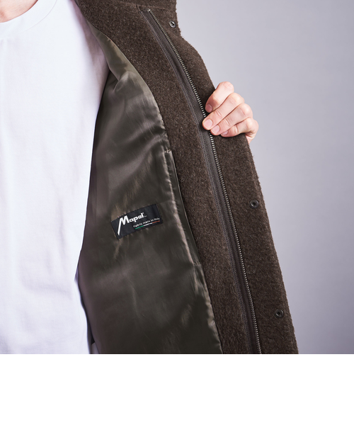 m*a様 【MONKEY TIME】メランジシャギースタンドカラージャケット UNITED ARROWS LTD. OUTLET｜<monkey time> メランジ シャギー