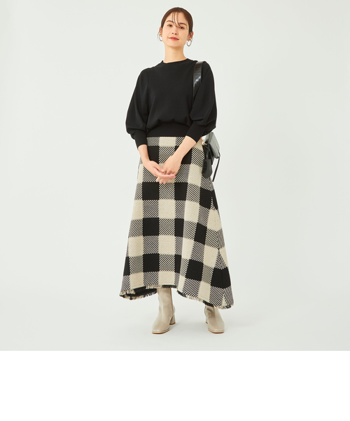 クラシック ビッグ チェック スカート｜ユナイテッドアローズ