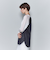 ＜6(ROKU)＞コットンナイロン ベースボール Tシャツ