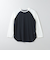 ＜6(ROKU)＞コットンナイロン ベースボール Tシャツ