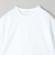 コットン クロップド クルーネック Tシャツ