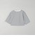 コットン クロップド クルーネック Tシャツ