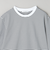 コットン クロップド クルーネック Tシャツ