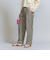 カルゼ バックゴム テーパード パンツ 2