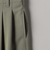 カルゼ バックゴム テーパード パンツ 2