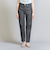 リサイクルコットン デニム スリムストレートパンツ
