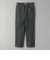 リサイクルコットン デニム スリムストレートパンツ