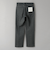 リサイクルコットン デニム スリムストレートパンツ