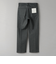 リサイクルコットン デニム スリムストレートパンツ