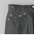 リサイクルコットン デニム スリムストレートパンツ