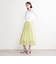 ＜AEWEN MATOPH＞シフォン プリント スカート