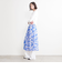 ＜AEWEN MATOPH＞シフォン プリント スカート