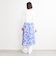 ＜AEWEN MATOPH＞シフォン プリント スカート