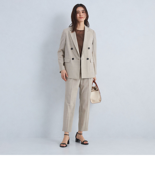 ライト カチリラ ノーラペル ジャケット／テーパード パンツ ◇No07◇ ライト カチリラ テーパード パンツ ◇No07◇｜ユナイテッド