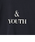 B&Y コットン クルーネック Tシャツ