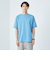 オーガニック ポンチ モックネック Tシャツ