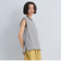 サイド タック ノースリーブ Tシャツ -マシンウォッシャブル・汗染み防止-