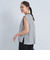 サイド タック ノースリーブ Tシャツ -マシンウォッシャブル・汗染み防止-