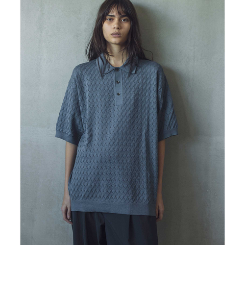 シルケット USAコットン ウォーターマーク ポロシャツ