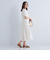 ［size SHORT/TALLあり］ドビー ストライプ コンシャス ワンピース -マシンウォッシャブル-