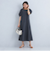 ［size SHORT/TALLあり］ドビー ストライプ コンシャス ワンピース -マシンウォッシャブル-