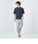 クリーン ダブルフェイス クルーネック カットソー -抗菌-