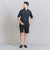 【 WARDROBE SMART】 ダブルニット イージー テーパード ショートパンツ