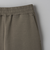 【 WARDROBE SMART】 ダブルニット イージー テーパード ショートパンツ