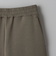 【 WARDROBE SMART】 ダブルニット イージー テーパード ショートパンツ