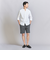 【 WARDROBE SMART】 ダブルニット イージー テーパード ショートパンツ