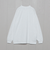 ＜H＞ハイブリッドコットン チューブ クルーネックロングスリーブ