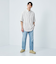 FINE BASIC チェック柄 ボタンダウン 半袖 シャツ -ストレッチ-